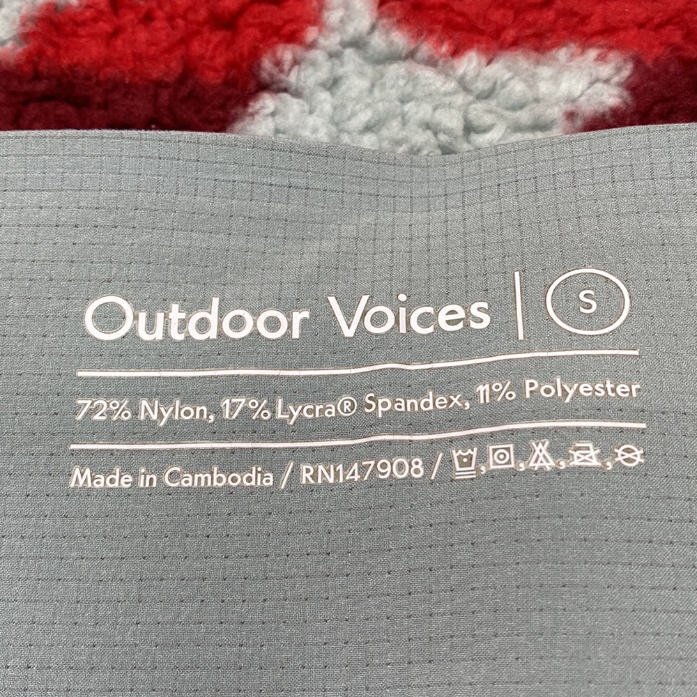 Outdoor Voices tech sweat cropped leggings - Picture 4 of 6